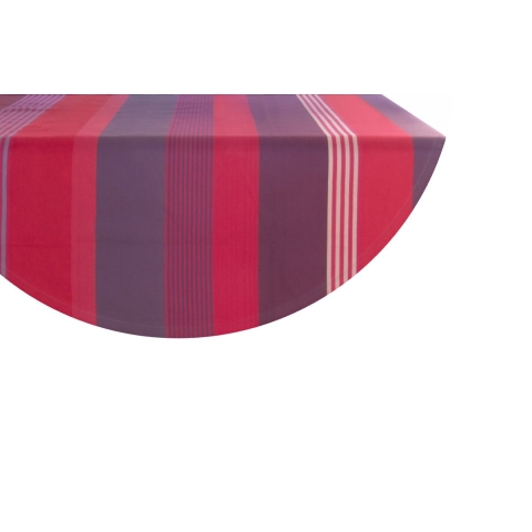 Kleurmeester.nl | Rond tafelkleed rood met coating - Katoen met coating| ø 150 cm | kerst tafelkleed