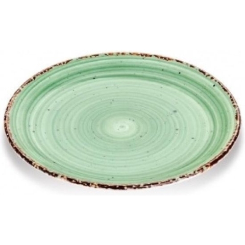 Gural Ent color Set 6 Bord 27cm Groen 616979