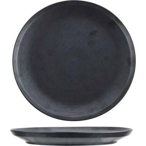 Cosy & Trendy ITHAKA BLACK PLAT BORD D27XH3,1CM set van 4
