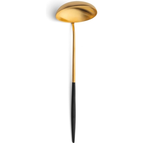 Cutipol Goa - Soeplepel Zwart/Goud