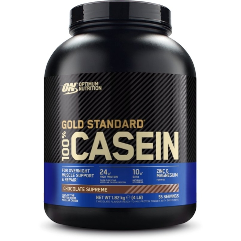 Optimum Nutrition Gold Standard 100% Casein Time Release Proteine - Chocolate Supreme -  Caseïne Eiwitpoeder - 1820 gram (55 servings)