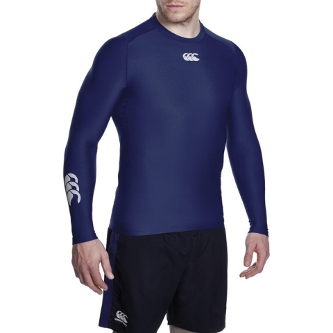 Canterbury Thermoreg LS Top - Thermoshirt  - blauw donker - M