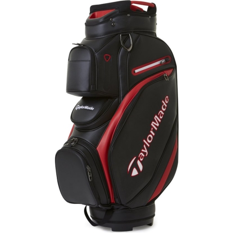 TaylorMade DeLuxe Cartbag 2023 - Zwart Rood