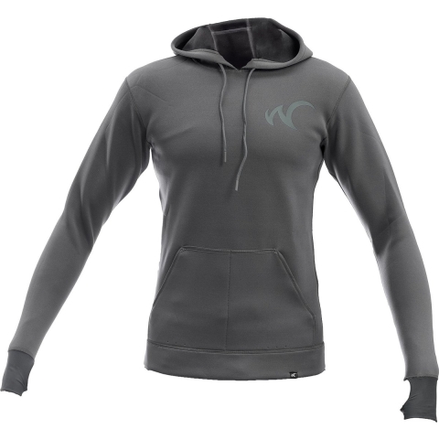 Watrflag Neoprene Hoodie Macumba - Heren - Grijs - 1,5 mm neopreen hoodie voor allround watersport L