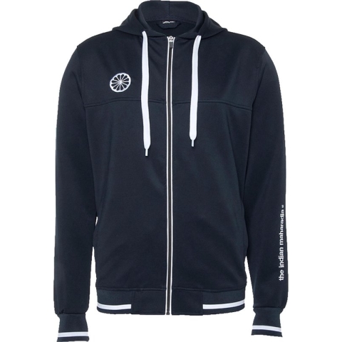 Indian Maharadja Kids Tech Hooded FZ Sweater - Meisjes - blauw donker - 152