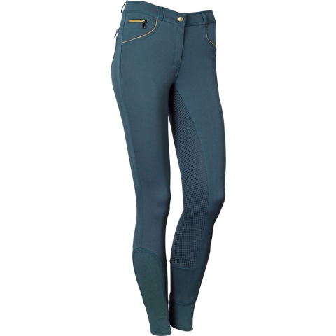 Harry's Horse Rijbroek Rhodes Full Grip Black - 46 | Zwart | Paardrijbroek