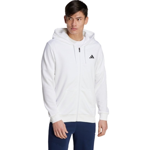 adidas Performance Club Teamwear Tennis Ritshoodie - Heren - Wit- S