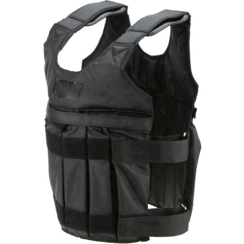 Bolture Gewichtsvest 50kg - Weight Vest - Gewichtsvest - Weighted Vest - Gewichtsvest Hardlopen - Gewicht Vest - Gewichtsvesten - Tot 50kg - Verstelbaar - Zwart