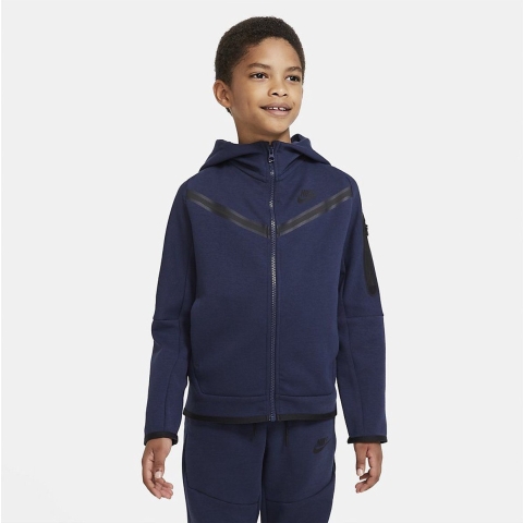 Nike Sportswear Tech Fleece Hoodie Kids Midnight Navy
