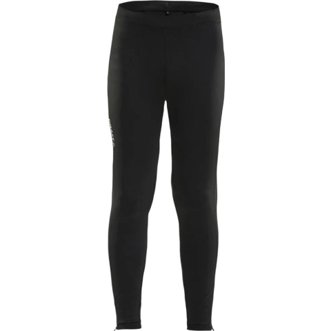 Craft Rush Zip Tight Kinderen - Zwart | Maat: 158/164