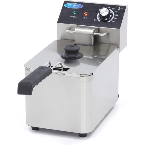 Frituurpan - 4 L - 1 Mand - tot 0,8 Kg Frites