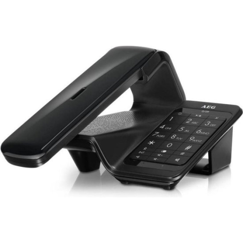 AEG Lloyd Combo 15 - Single DECT telefoon - Antwoordapparaat - Zwart