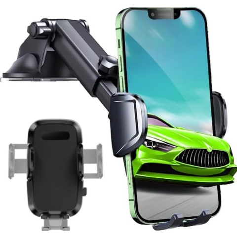 Auto telefoonhouder - Telefoonhouder voor in de auto, mobiele telefoonhouder voor in de auto, dashboard