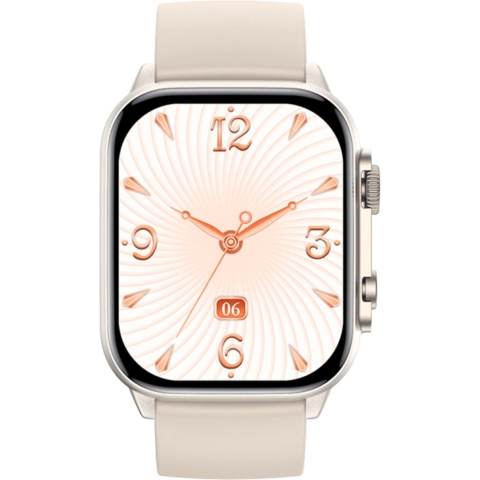 Cinturio Commander Smartwatch - Zilver/Wit - Omoled Scherm - Voor heren en voor dames