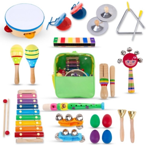 Muziekinstrumenten Set voor Peuters en Kleuters - Educatief en Creatief Speelgoed