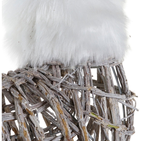 Kerstversiering DKD Home Decor Rendier vlechtwerk (33 x 14 x 60 cm)
