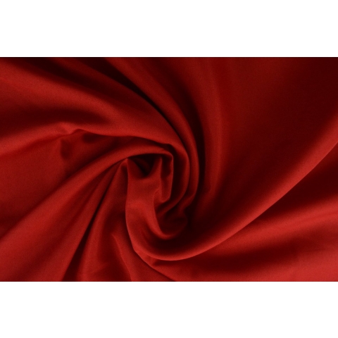 12 meter brandwerende stof - Rood - 100% polyester