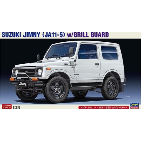1:24 Hasegawa 20650 Suzuki Jimny (JA11-5) w/Grill Guard Plastic Modelbouwpakket