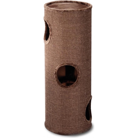Ebi Everlast Tower 3 Krabton - Bruin - 37 x 37 x 100 cm