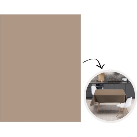 Tafelkleed - Tafellaken - 180x240 cm - Bakery brown - Interieur - Aardetinten - Binnen en Buiten