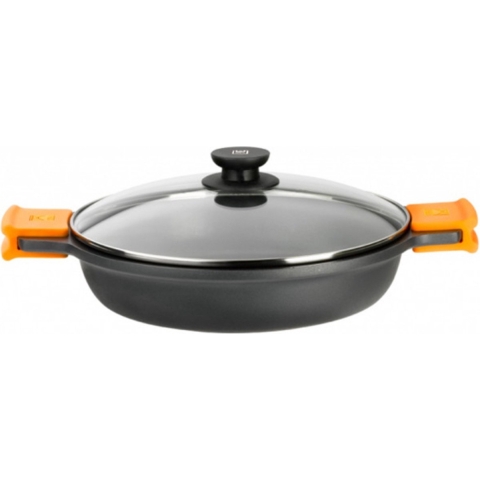 Kookpot met Glazen Deksel BRA A270540 (40 cm) Aluminium
