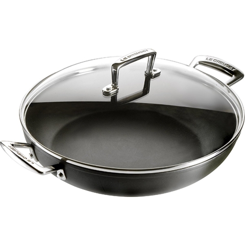 Le Creuset Anti-aanbak Provencaalse sauteerpan Zwart 26cm 2,7l