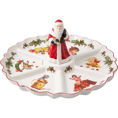 Villeroy & Boch Toy's Fantasy Vakjesschaal met Kerstman