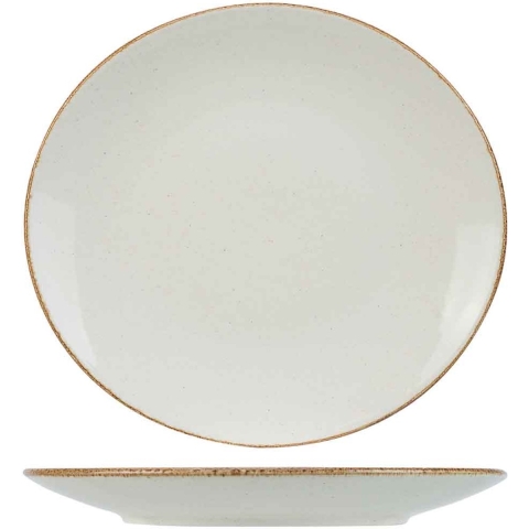 Granite Ivory Dessert Plate D22cm