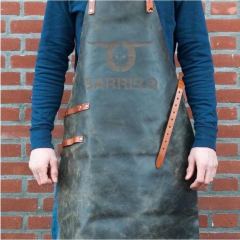 BarrelQ leren barbecueschort