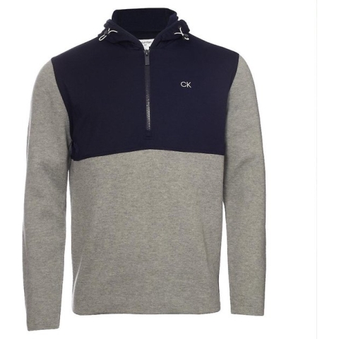 Calvin Klein Yosmite Hoody - Blauw/ Grijs - Maat XXL