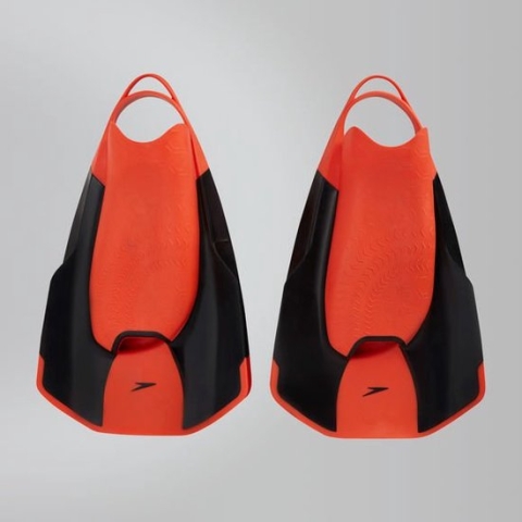 Speedo - Zoomers - Fastskin Kickfin Zwart - Rood - 36/37