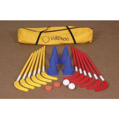 Reydon Hockeyset Junior 75 Cm Rood/geel/blauw 20-delig