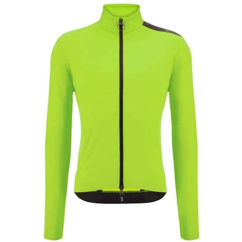 Santini Adapt Multi Jersey Met Lange Mouwen Groen L Man
