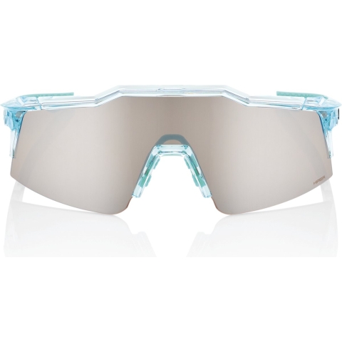 100% Speedcraft SL - Polished Translucent Mint - HiPER Silver Mirror Lens