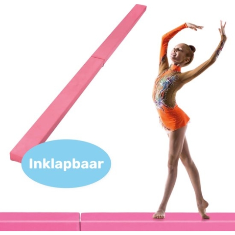 ProSkill Turnbalk - Evenwichtsbalk - Voor thuis - Opvouwbaar - Turnen