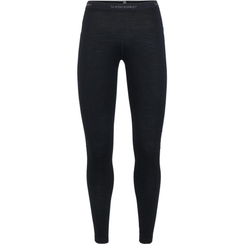 Icebreaker Thermolegging Bodyfit 200 Dames Merinowol Zwart Maat - Xs