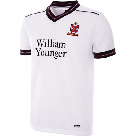 COPA - Fulham FC 1984 - 85 Retro Voetbal Shirt - XS - Wit