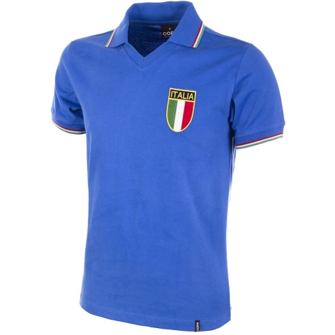 COPA - Italië World Cup 1982 Retro Voetbal Shirt - XXL - Blauw