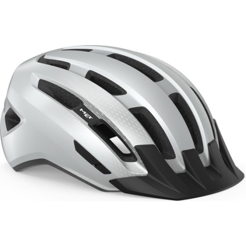 MET Downtown MIPS Fietshelm - Trekking - Maat M/L - White Glossy