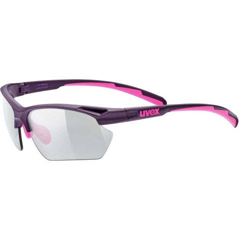 uvex Sportstyle 802 Small Vario Fietsbril Purple/Pink - Unisex - maat UNI