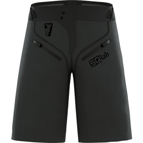 SQlab ONE OX Fietsbroek - Fiets short - Anti-slip - Waterdicht - Sneldrogend - Nylon/Polyester/Spandex - Zwart - Maat XS
