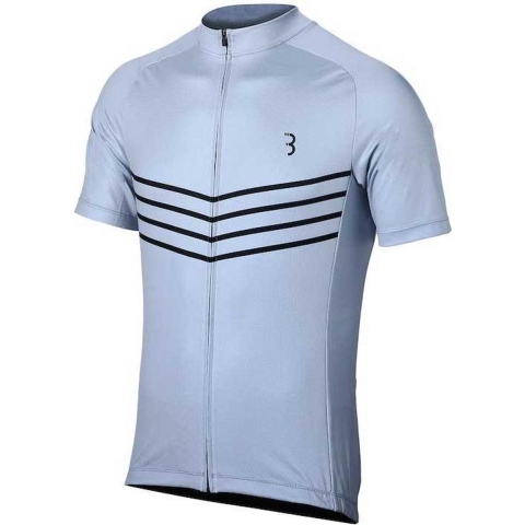 BBB Cycling ComfortFit Fietsshirt Heren - Korte Mouwen - Wielrenshirt - Wielrenkleding - Grijs Wielertenue - Maat S - BBW-250