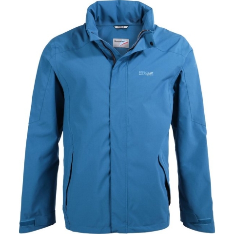 Pro-X Elements - Opbergbare regenjas voor heren - SKY SympaTex® - Havenblauw - maat S