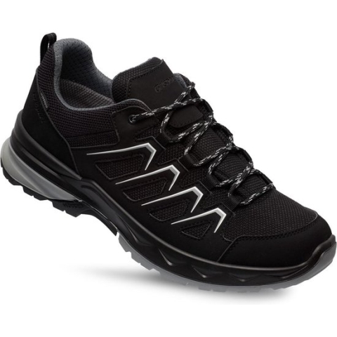 Grisport Wega Low zwart wandelschoenen uni (14915-01)