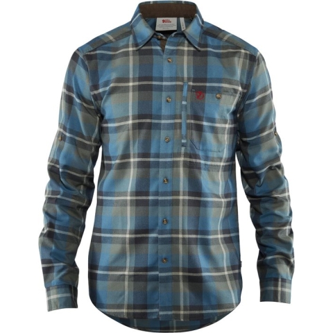 Fjallraven Fjallglim Shirt Men - Outdoorblouse - Heren - Groen/Zwart - Maat XXL