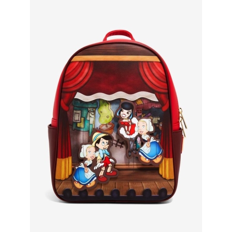 Disney Loungefly Backpack Pinocchio Stage Exclusive