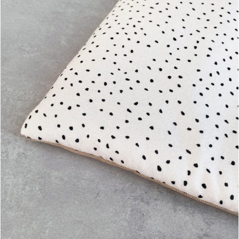 Speelkleed - Baby kleed - Groot - Maylily - Stones Beige, onderkant effen beige - 150 x 150 cm - Bamboe - Katoen - Vulling hypoallergeen - Onderkant waterproof - Zacht en dik - Voor Binnen & Buiten