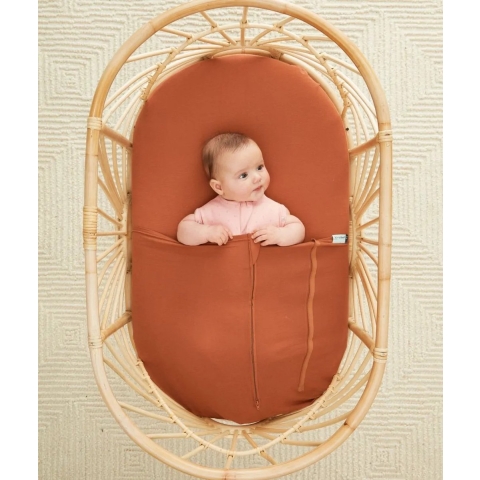 ergoPouch Baby Inbakerdoek - Tuck Sheet - Rust