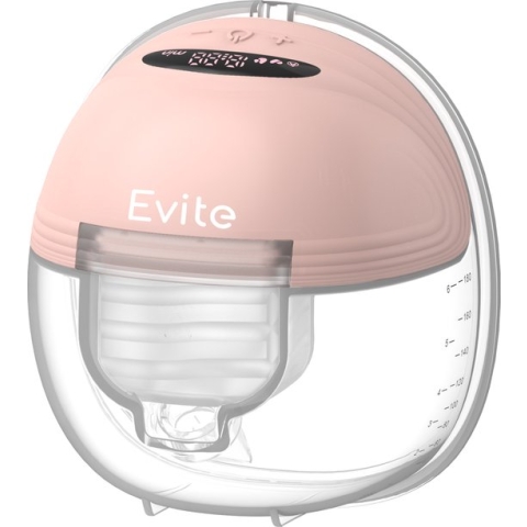 Evite Elektrische Draadloze Borstkolf – Handsfree & Draagbaar – BPA-Vrij – Met E-Book - 1 Pack