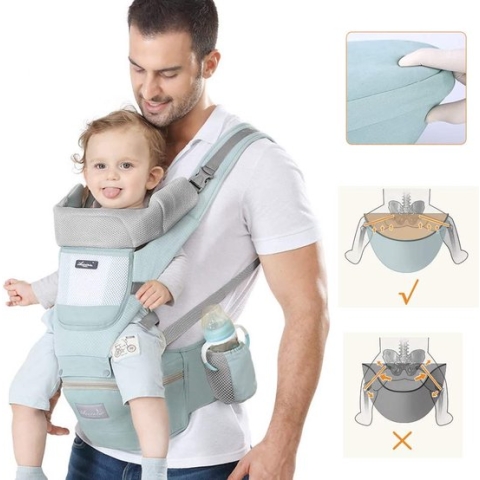 babydrager - draagzak Rugzak voor pasgeboren tot peuters,baby carrier, ergonomic baby carrier - Kinderkraft baby carrier